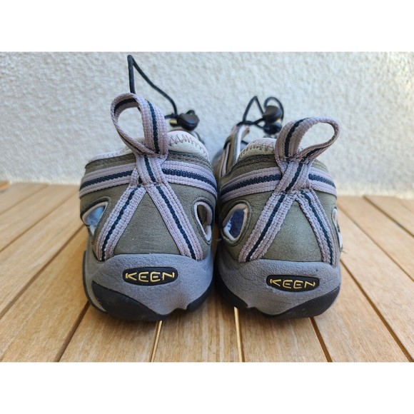 KEEN WHISPER Waterproof Sandals Mens Sz 10.5 Hiking Adjustable XT 0106 Gray - Picture 6 of 8